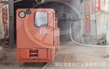湘潭礦用10噸架線式電機(jī)車投入礦山生產(chǎn)